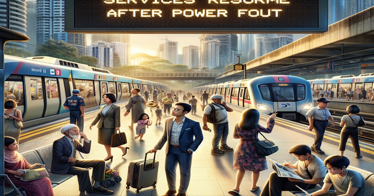 Main image to the post Bukit Panjang LRT Services Resume After Power Fault