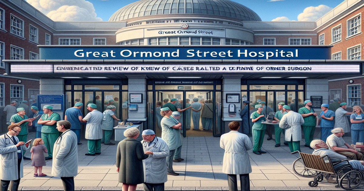 Main image to the post Great Ormond Street Hospital Reviews Cases of Former Surgeon Amid Concerns of Harm