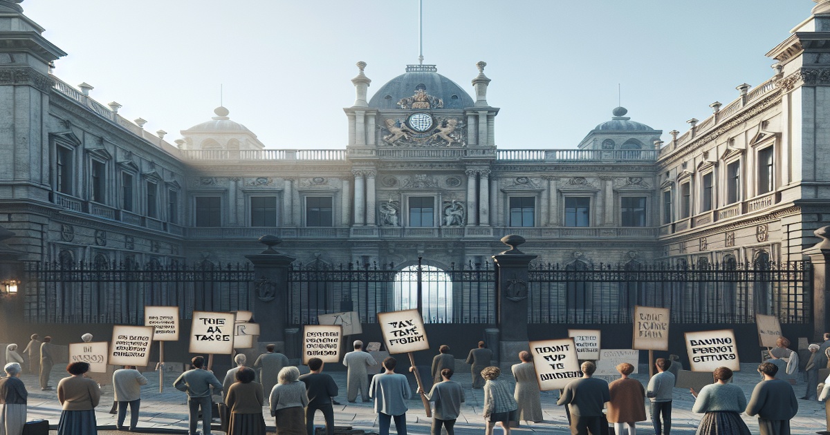 Main image to the post Majority of Brits Oppose Tax-Funded Buckingham Palace Renovations, Poll Reveals