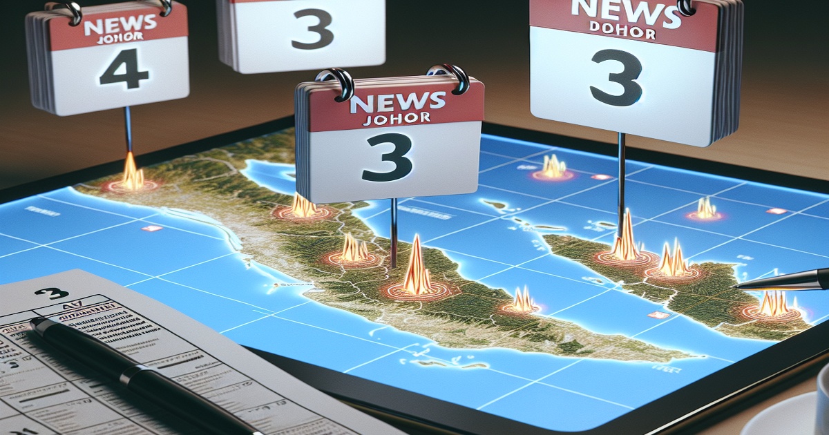 Three Earthquakes Strike Johor in Four Days, Minor Tremors Reported