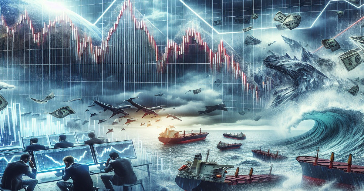Main image to the post U.S. Stocks Plunge Amid Economic Concerns and Escalating Trade Tensions