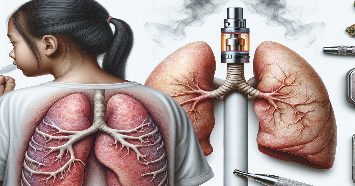 Main image to the post 12-Year-Old Thai Girl Hospitalized with Severe Lung Damage from Vaping and Kratom