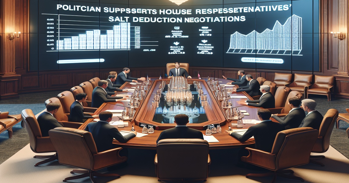 Main image to the post Trump Backs House Republicans' SALT Deduction Negotiations