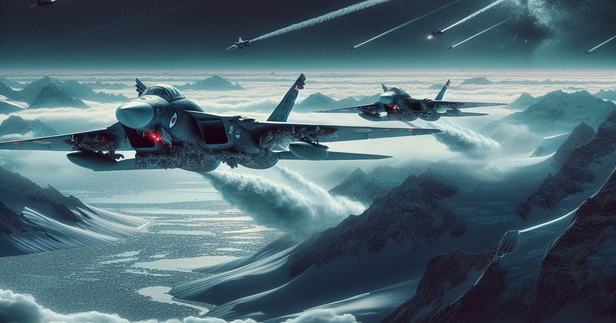 Main image to the post U.S. and Canadian Fighter Jets Scrambled in Response to Russian Warplanes in the Arctic