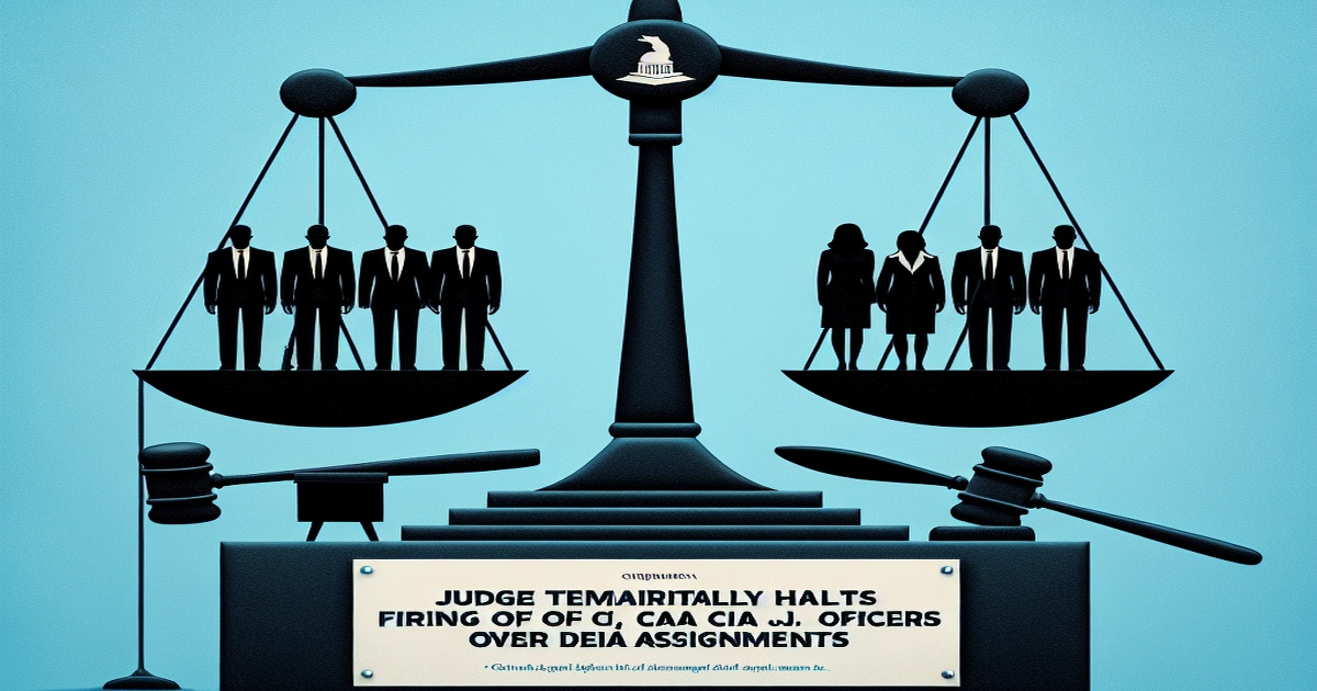 Main image to the post Judge Temporarily Halts Firing of CIA Officers Over DEIA Assignments