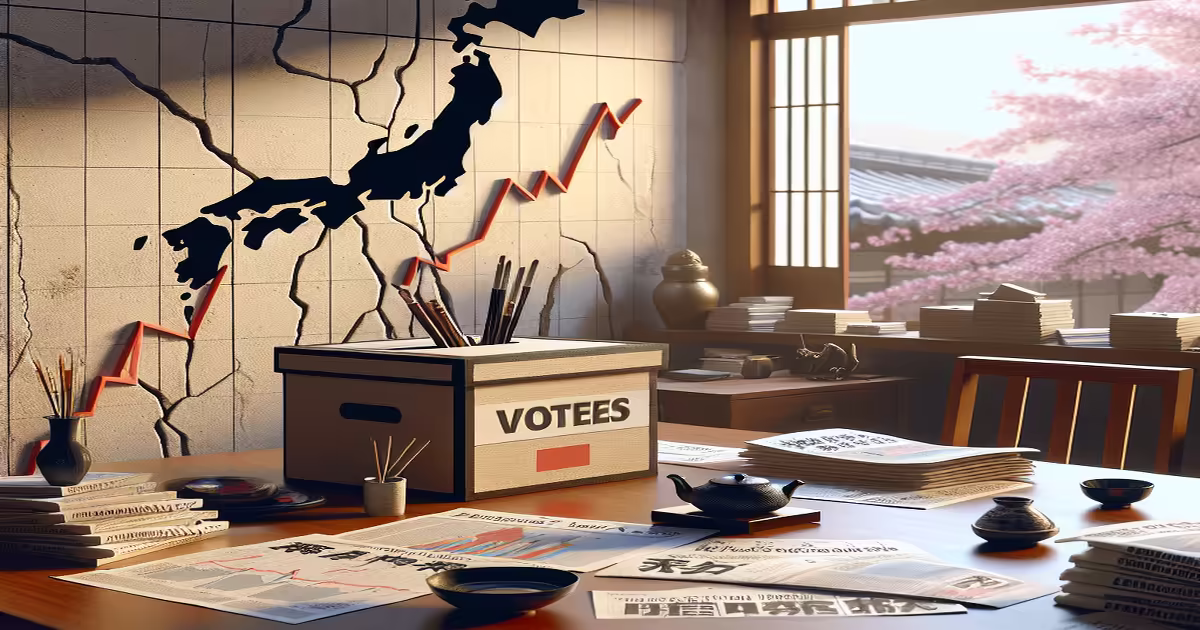 Main image to the post Japan's Government Faces Election Setback Amid Economic and Political Challenges