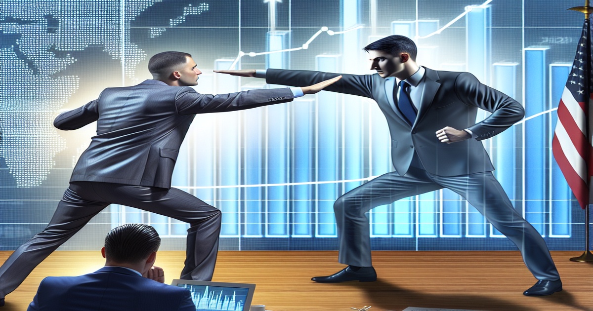 Main image to the post Belfort Defends Trump Against Market Manipulation Accusations Following Tariff Announcement