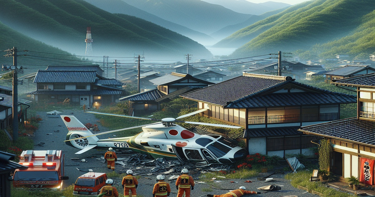 Main image to the post Helicopter Crash in Southwestern Japan Leaves Three Dead and Three Rescued