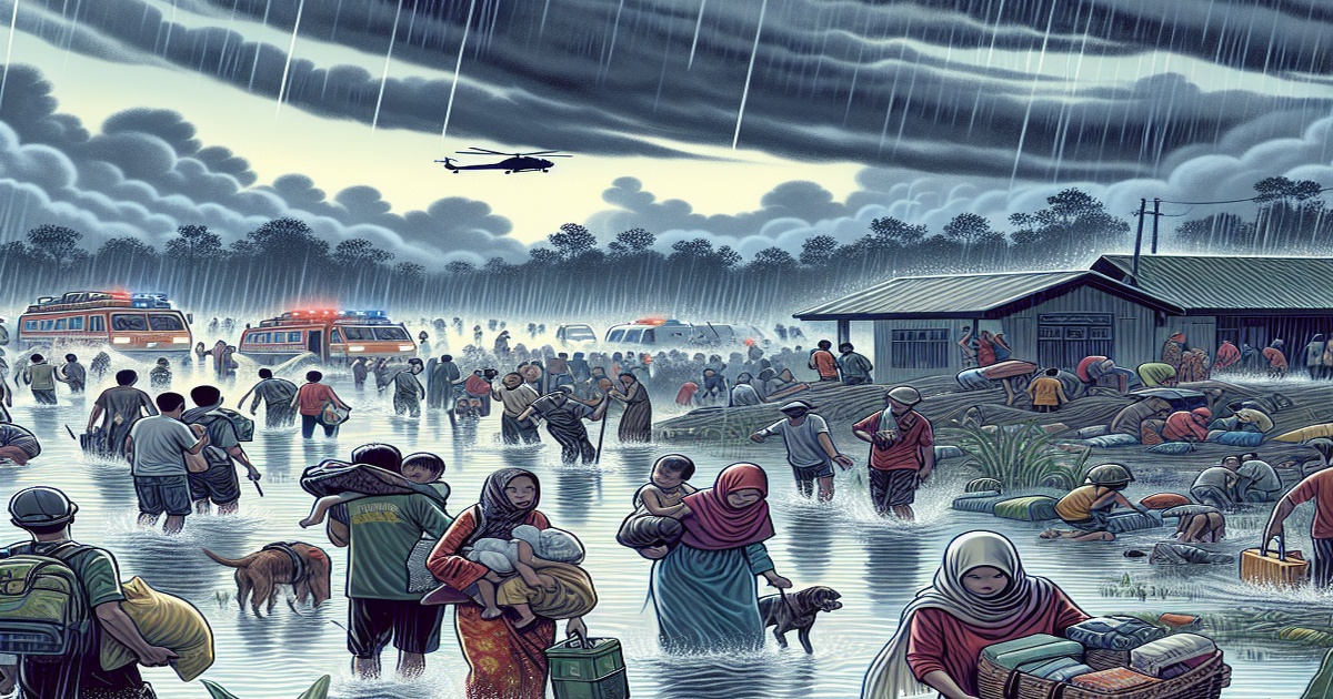 Main image to the post One Dead, Thousands Evacuated as Heavy Rains Continue