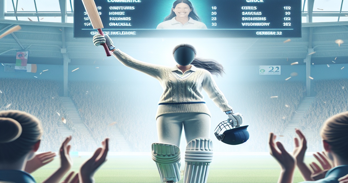 Main image to the post A Cricketing Legend Honored for her Enduring Legacy