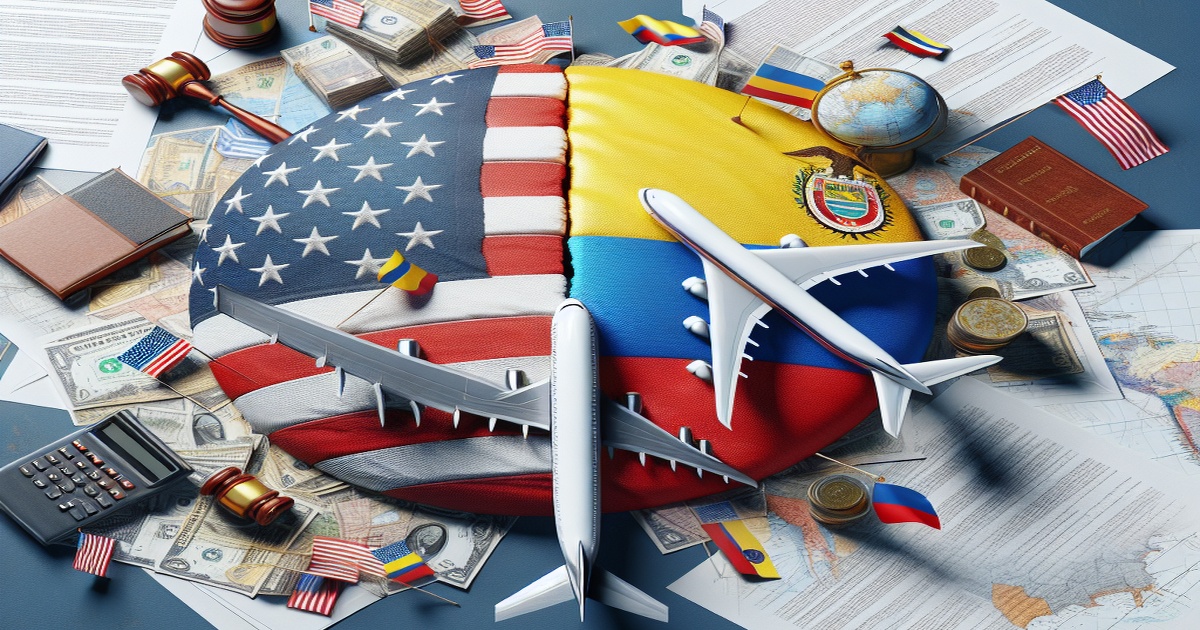Main image to the post Trump Threatens Colombia with Retaliatory Measures After Repatriation Flights Denied