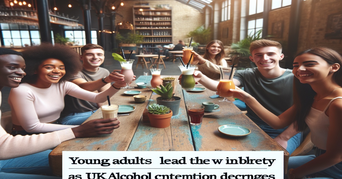 Main image to the post Young Adults Lead the Way in Sobriety as UK Alcohol Consumption Declines