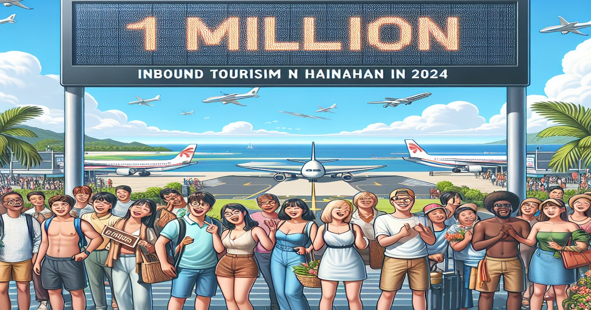 Main image to the post Inbound Tourism in Hainan Surpasses 1 Million Milestone in 2024