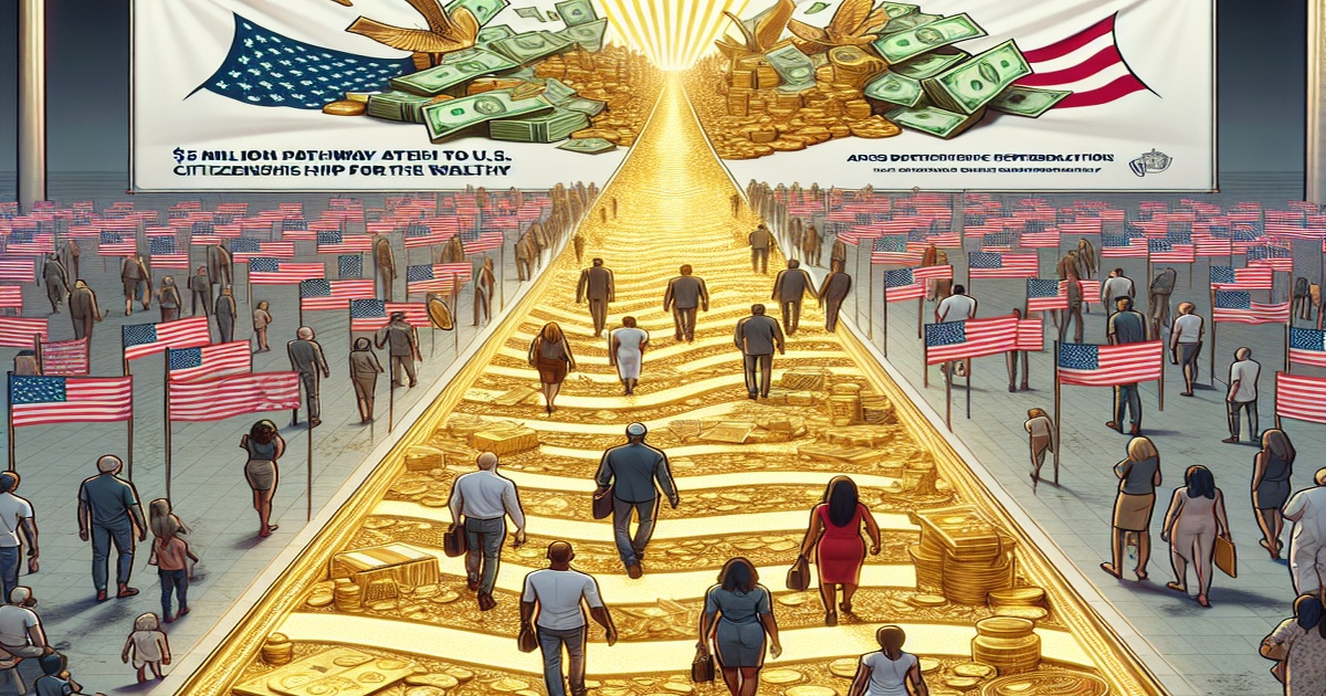 Main image to the post A $5 Million Pathway to U.S. Citizenship for the Wealthy