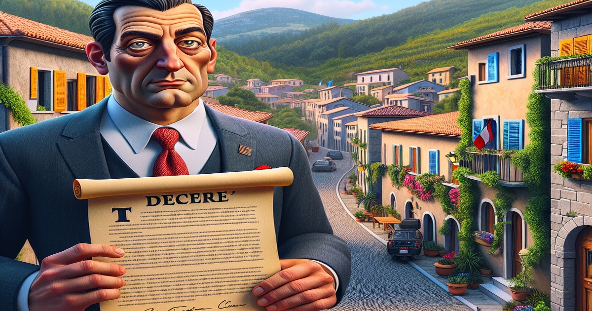 Main image to the post Mayor of Italian Village Issues Ironical Decree to Highlight Healthcare Crisis