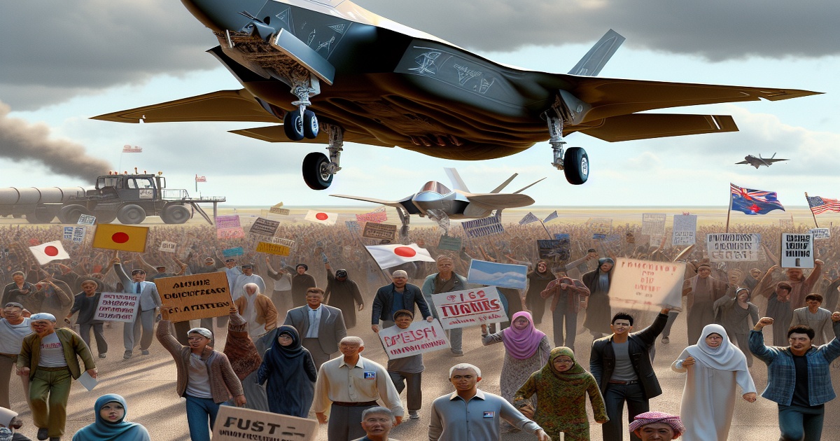 Main image to the post Japan Deploys F-35B Stealth Fighters Amid Local Protests and Regional Security Concerns