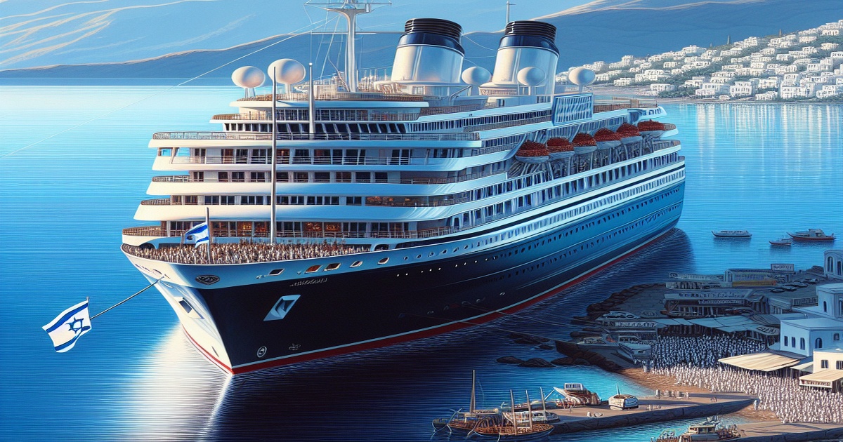 Main image to the post Israeli Cruise Liner Rerouted Due to Protests in Greece Over Gaza Conflict