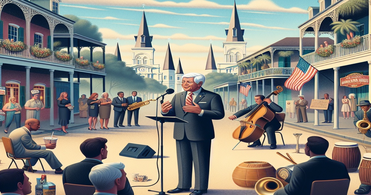 Main image to the post Biden Visits New Orleans to Honor Victims of New Year's Day Attack
