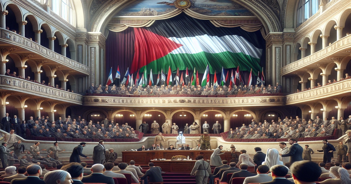 Main image to the post Scuffle Erupts at Royal Opera House Over Palestinian Flag Display