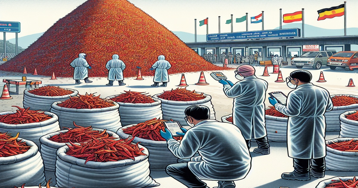 Taiwan Intercepts Contaminated Chili Shipments from China, Tightens Food Safety Measures