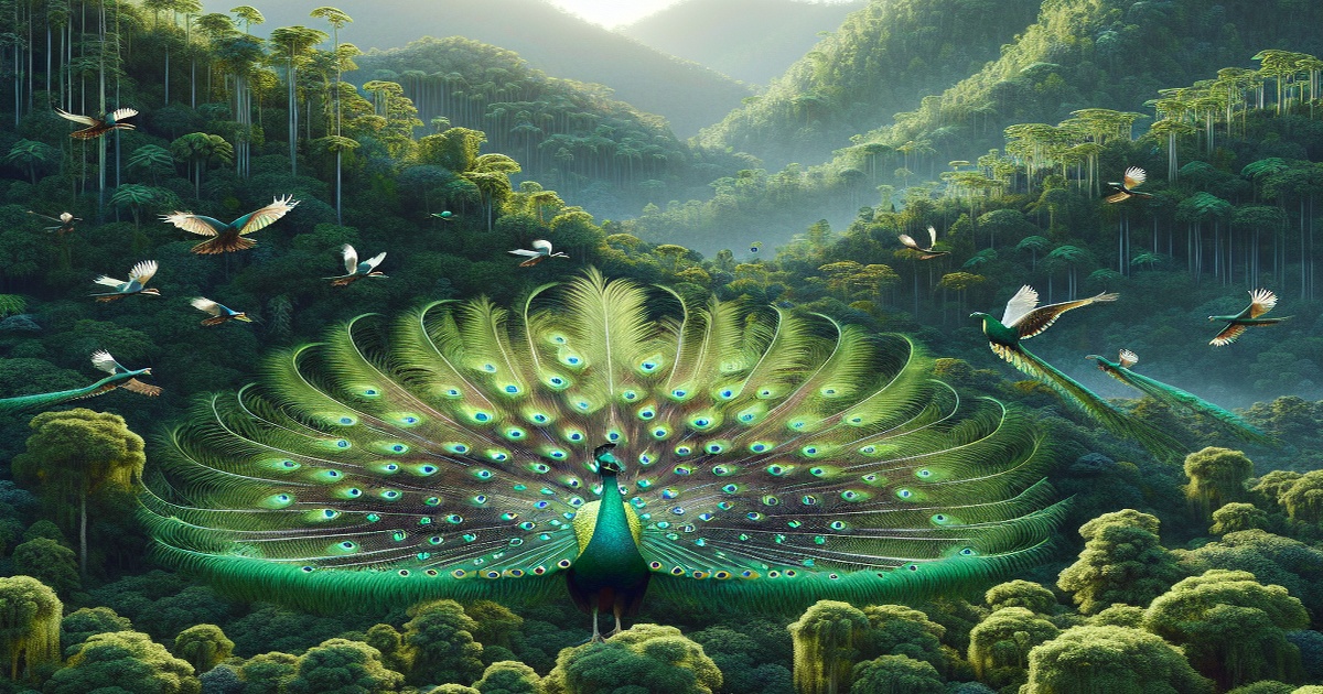 Main image to the post Green Peafowl Population Doubles in China, Symbolizing Conservation Success
