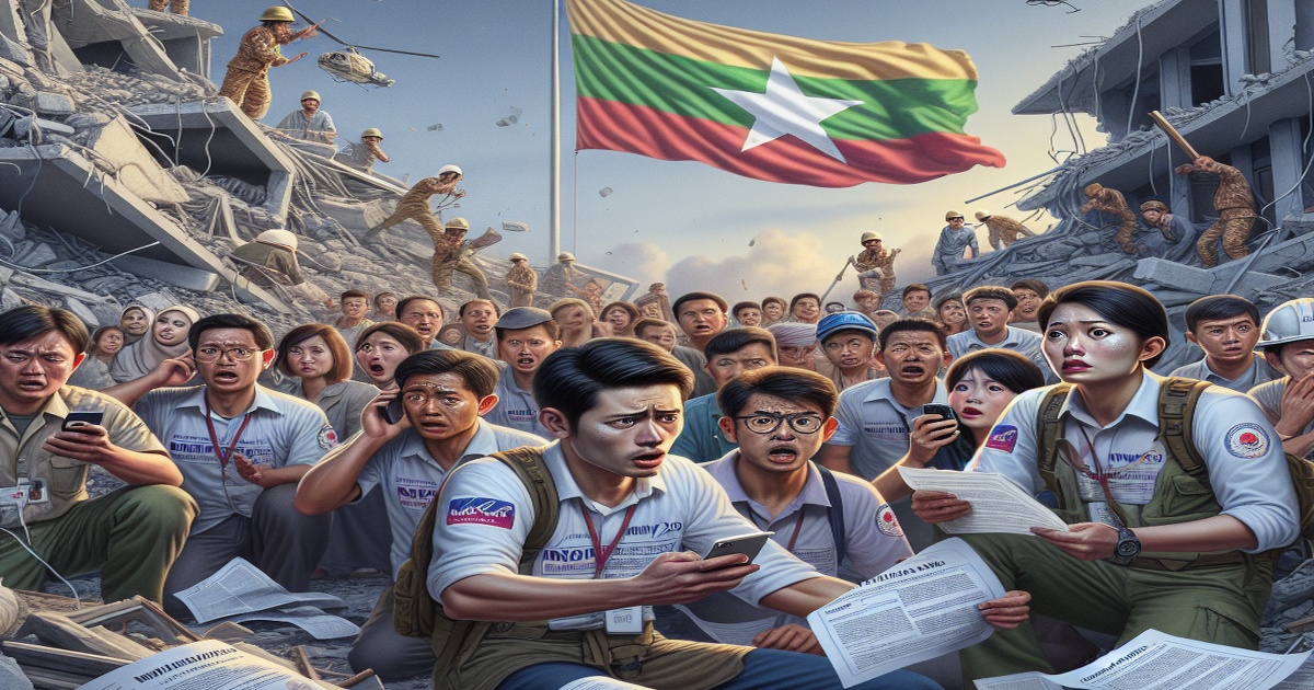 Main image to the post Trump Administration Fires Aid Workers in Myanmar Amidst Earthquake Relief Efforts