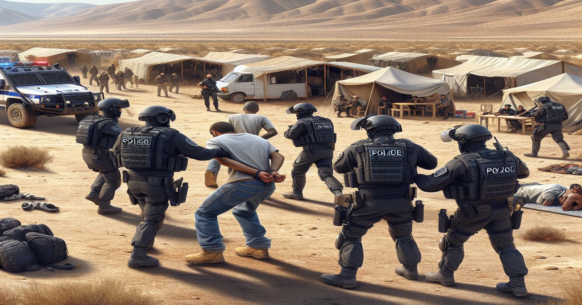 Main image to the post Israel Police Arrest Nine Suspects in Major Weapons Raid in Negev