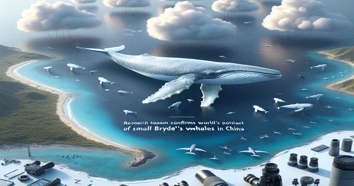 Main image to the post Research Team Confirms World's Largest Coastal Population of Small Bryde's Whales in China