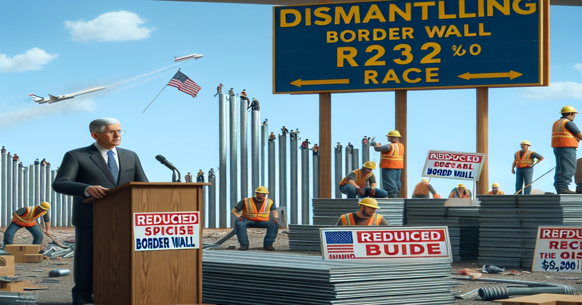 Main image to the post Biden Admin Selling Border Wall for Pennies, Trying to Resell for Double the Price