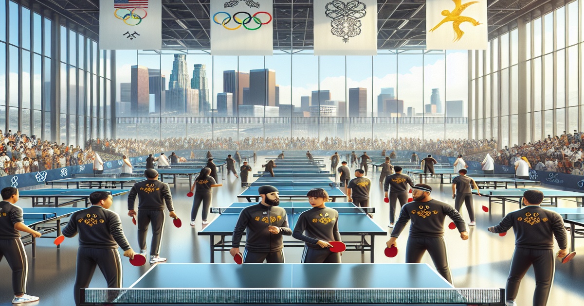 Main image to the post Table Tennis Hub Opens in Los Angeles to Bolster Olympic Preparations and Pan-American Growth