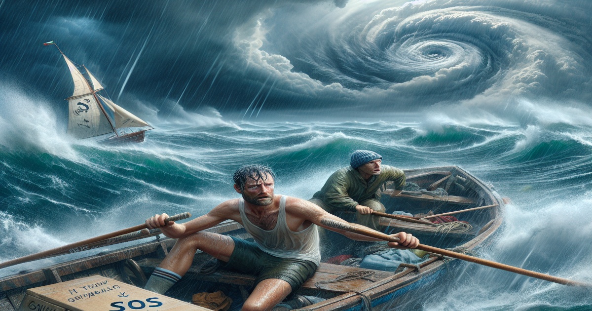 Main image to the post Lithuanian Rower Rescued from Cyclone-Battered Pacific After Dramatic SOS