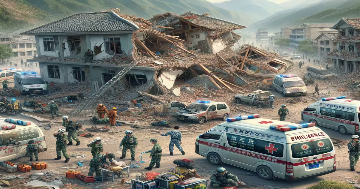 Main image to the post Earthquake Strikes Eryuan County in Yunnan Province, Prompting Emergency Response