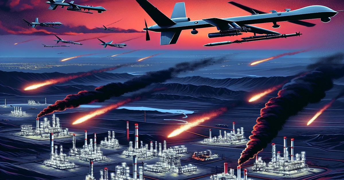 Ukraine Targets Russian Oil Refineries in Drone Attacks
