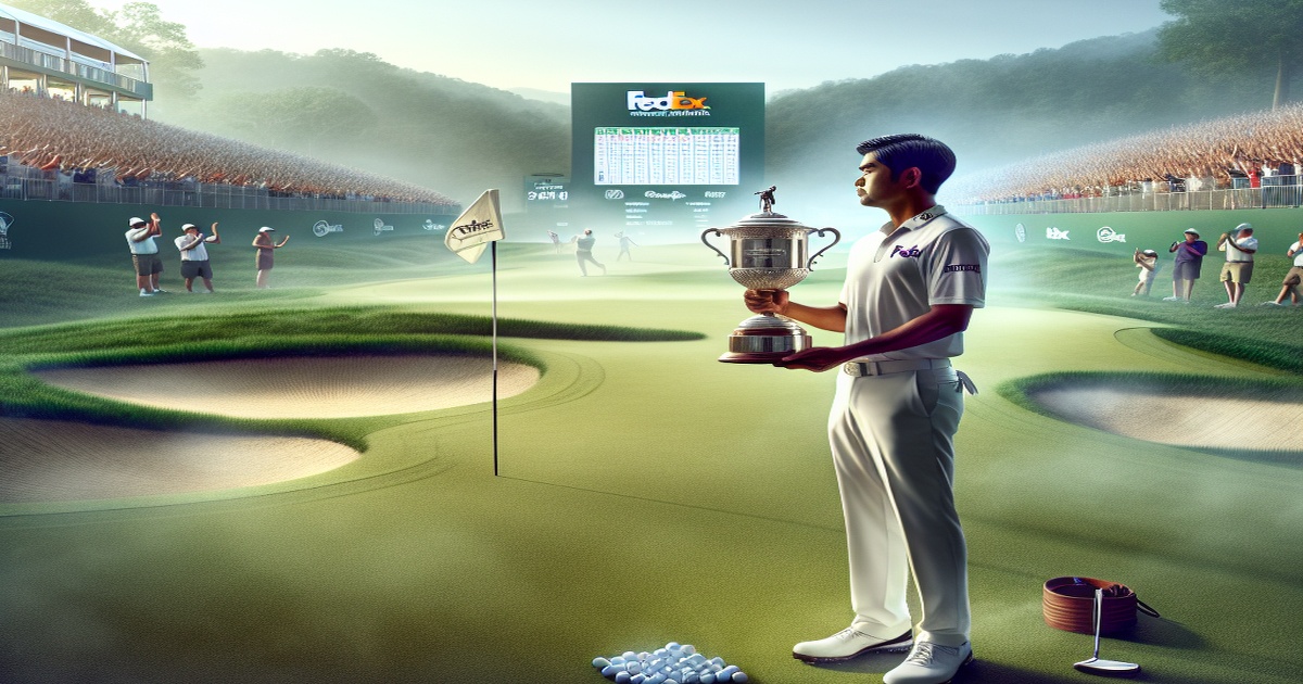 Main image to the post Bhatia's Blazing Finish Leads FedEx St. Jude Championship