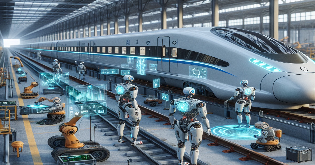 Main image to the post High-Speed Rail Inspections in China Embrace Robotics and AI