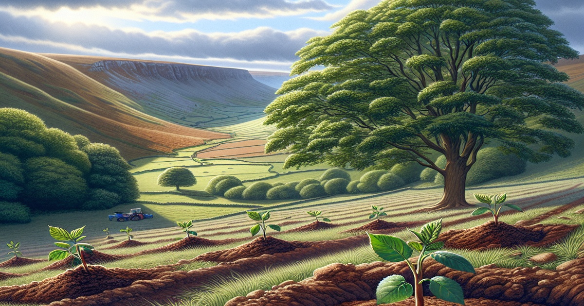 Main image to the post Saplings to Be Planted Across the UK in Honor of the Sycamore Gap Tree"