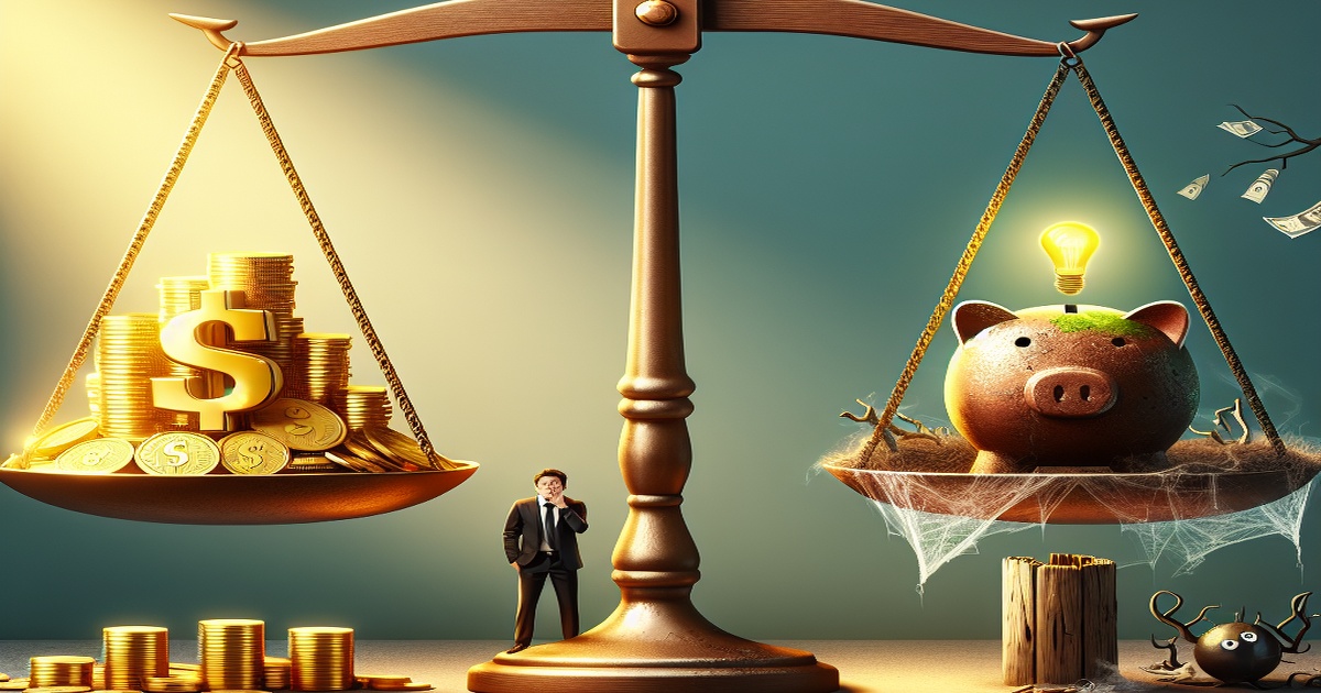 Main image to the post Big Wins or Risky Savings? Exploring the Pros and Cons for Risk-Averse Savers