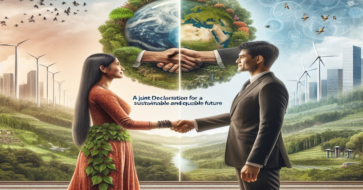 Main image to the post A Joint Declaration for a Sustainable and Equitable Future