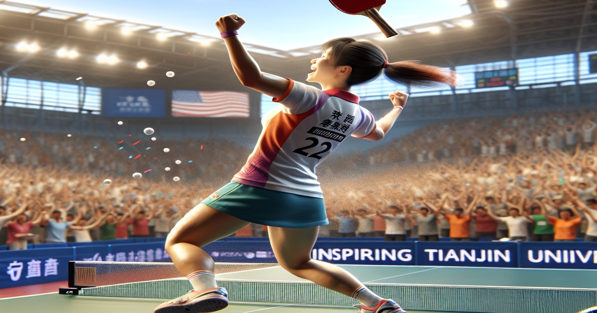 Main image to the post Zhu Yuling Triumphs at 2025 WTT U.S. Grand Smash, Inspiring Tianjin University
