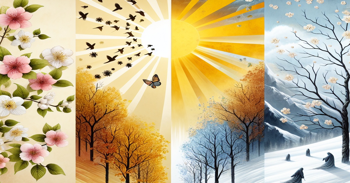 Main image to the post A Haiku Journey Through Life's Seasons and Challenges