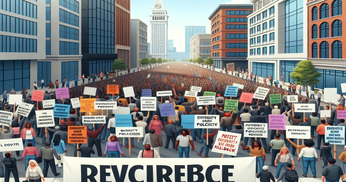 Main image to the post Protest Erupts Over Hegseth's Rollback of Diversity Policies