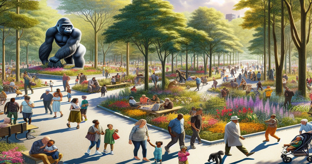 Main image to the post Montreal's Gorilla Park Embraces Nature and Community