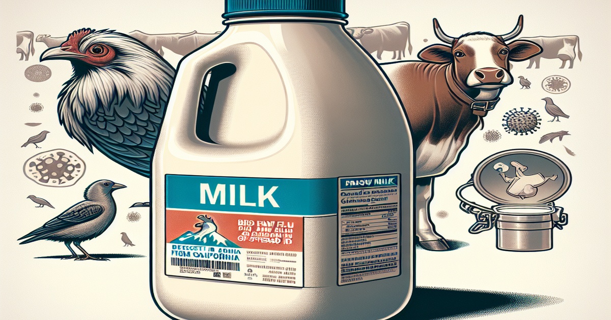 Main image to the post Bird Flu Detected in Raw Milk from California Brand Amid Concerns of Spread in Cattle