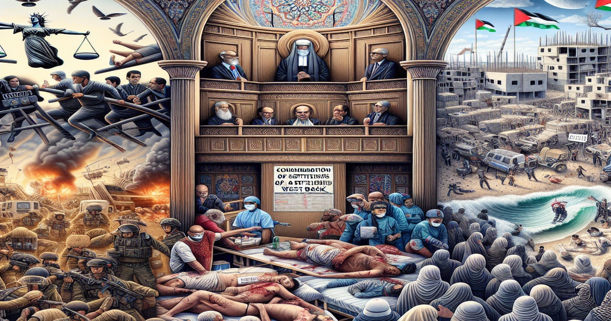 Main image to the post Bail in Pakistan, Humanitarian Crisis in Gaza, and West Bank Settlement Condemnation