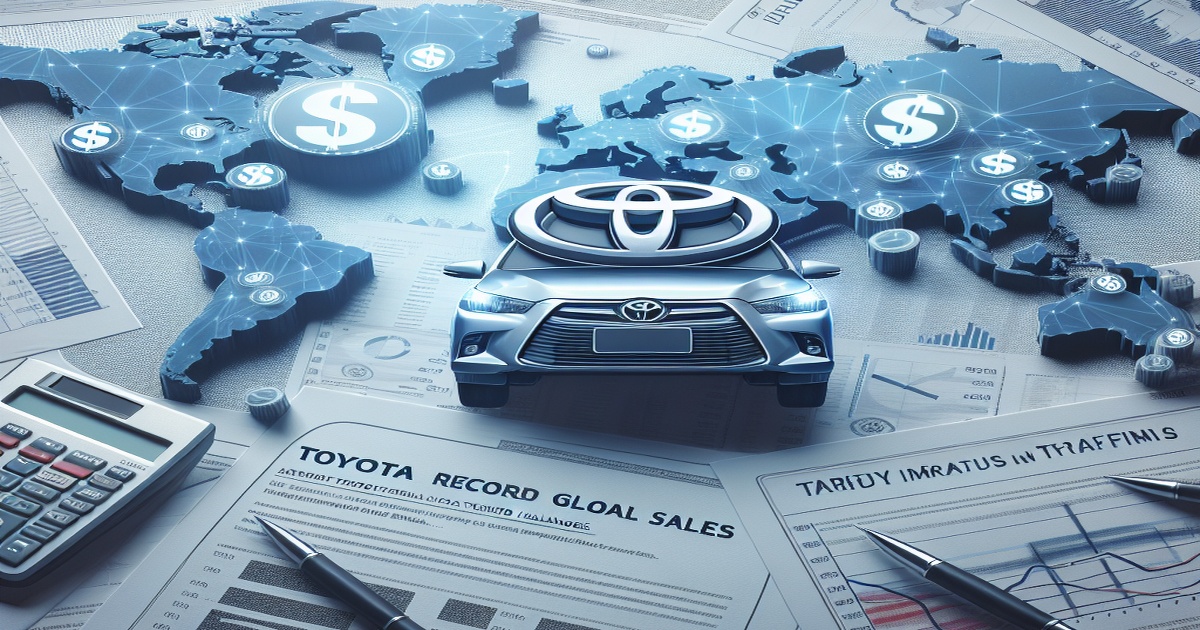 Main image to the post Toyota Achieves Record Global Sales Amidst Tariff Challenges