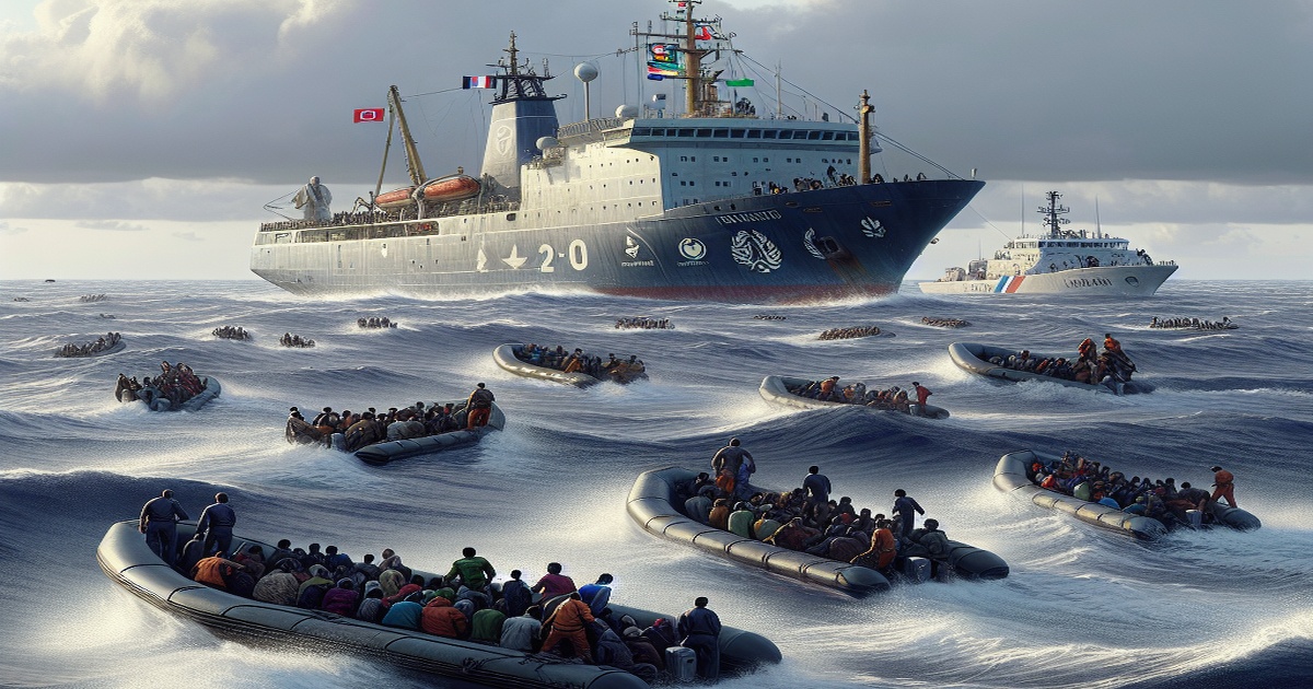 Charity Rescue Ship Targeted by Libyan Coastguard During Migrant Rescue Operations