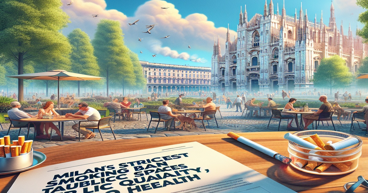 Main image to the post Milan's Strictest Smoking Ban Targets Public Spaces, Air Quality, and Health