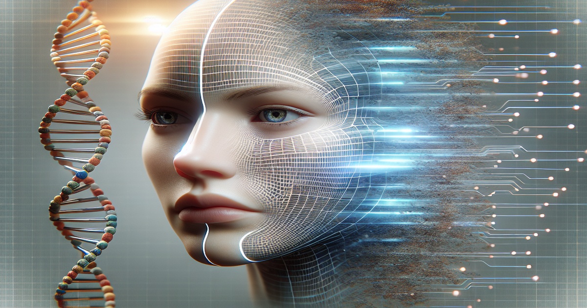 Main image to the post Breakthrough AI Model "Difface" Generates 3D Facial Images from DNA Sequences
