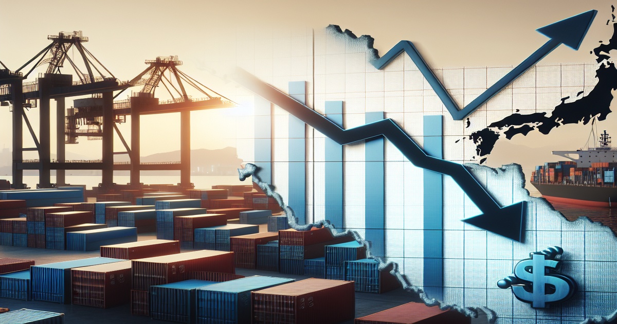 Main image to the post Japan Faces Trade Deficit Amidst Declining Exports and Tariffs