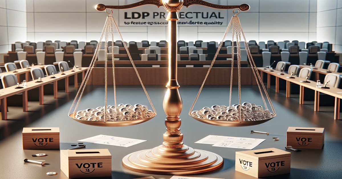 LDP Presidential Election to Feature Grassroots and Parliamentary Vote Equality